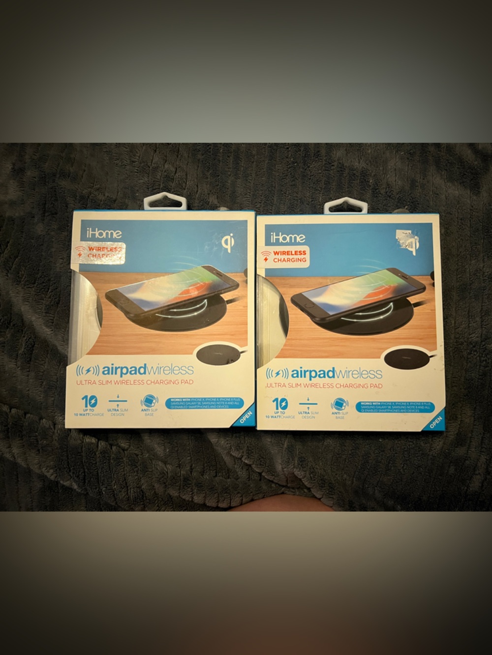iHome AirPad Wireless Charging Pads